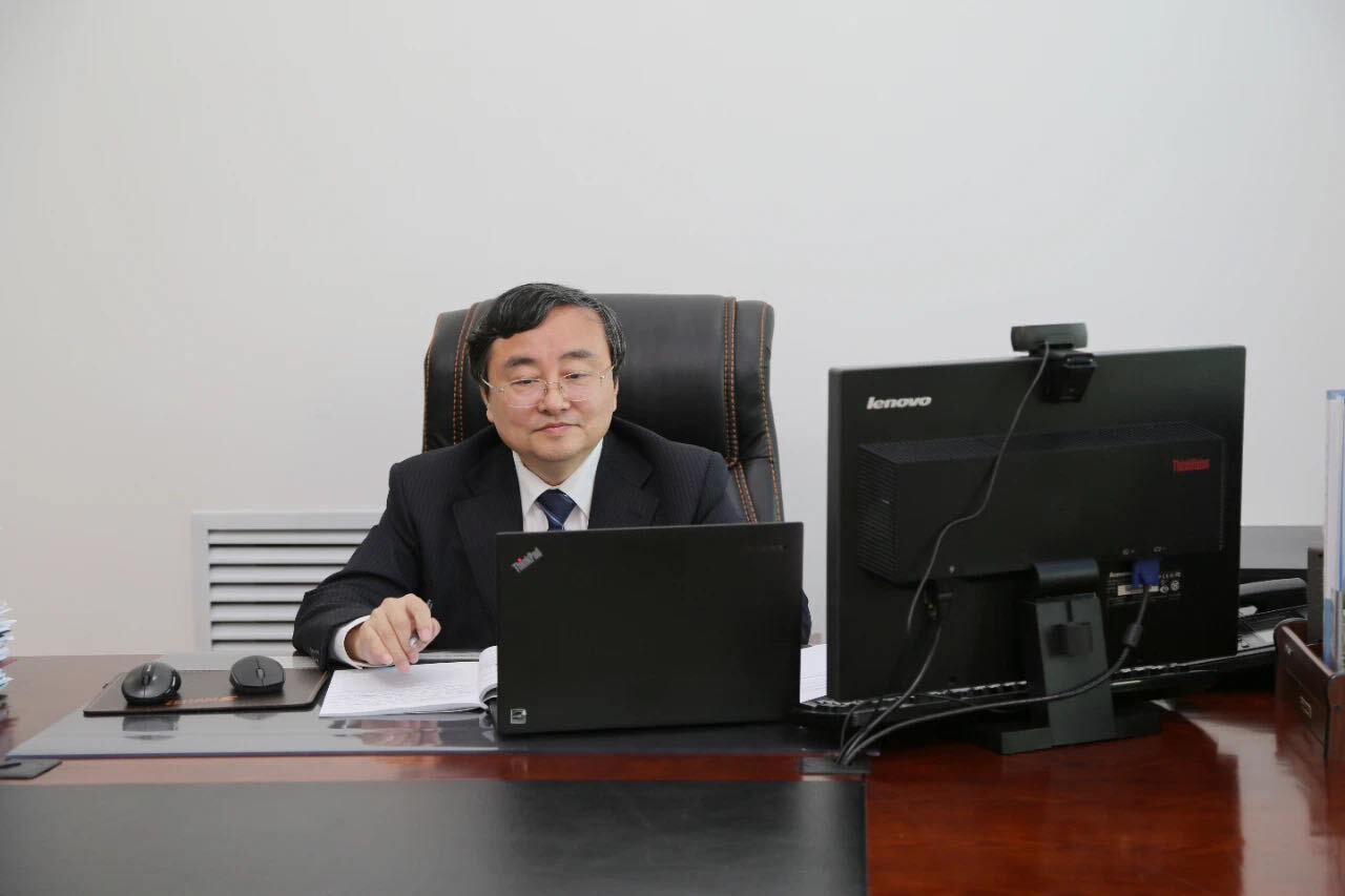 徐晓飞校长应邀参加联合国教科文组织的在线研讨会并做报告